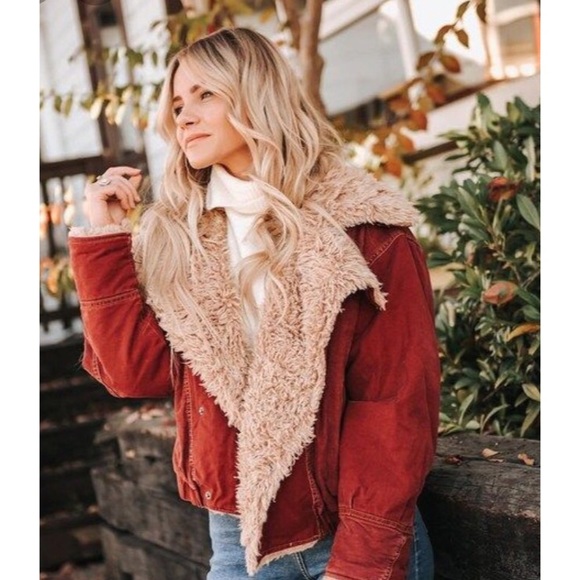 Oversized Sherpa Small Jacket | Poshmark